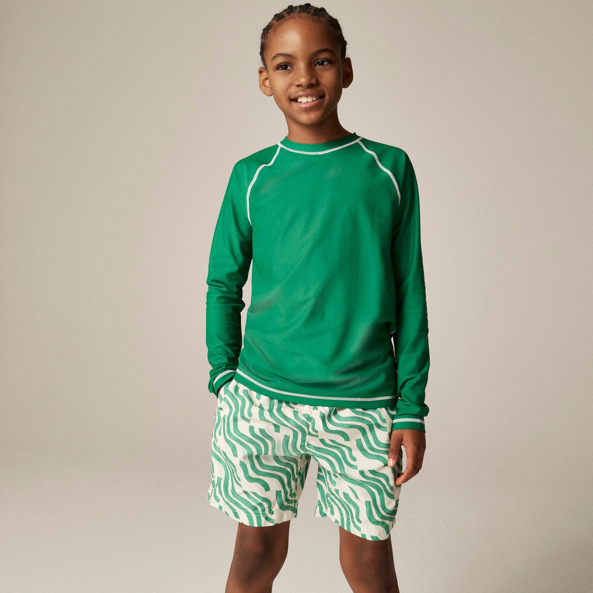 boys Kids' baseball rash guard