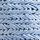 Small Malta handwoven straw bag CITY BLUE